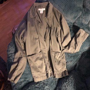 L.O.G.G- Olive Light Weight Flannel/Jacket